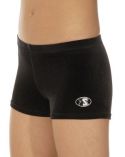 Girls Velour Hipster Gymnastics Shorts