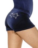Girls Velour Hipster Gymnastics Shorts