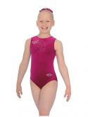 Butterfly Sleeveless Gymnastics Leotard