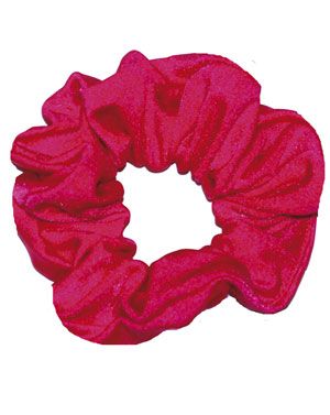 Nylon Lycra Raspberry Scrunchie