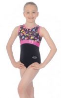 Bubbles Sleeveless Gymnastics Leotard